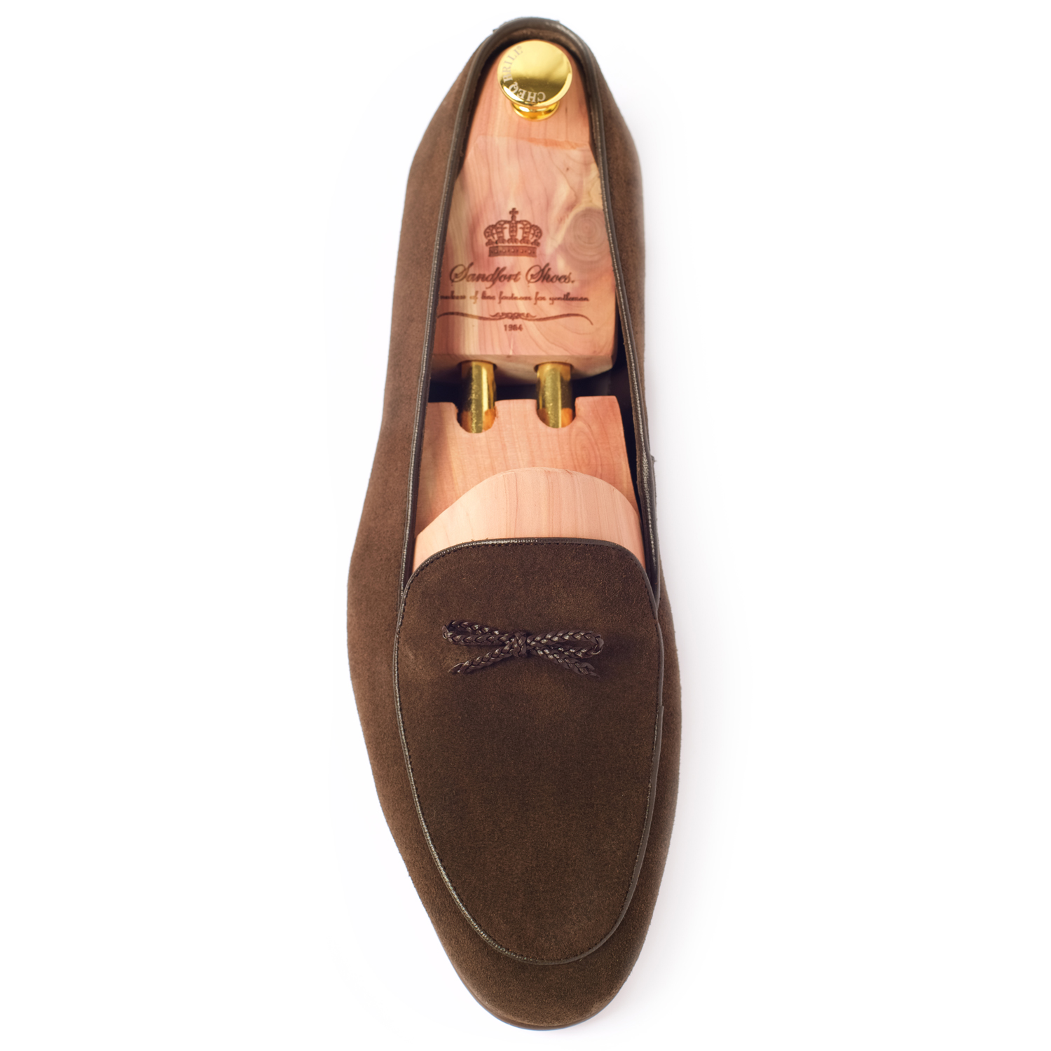 Belgian Loafer Chocolate Suede